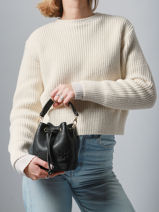 Cross Body Tas Samba Re Valentino Zwart samba re VBS8ZG36-vue-porte